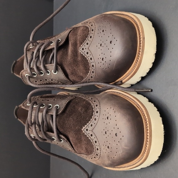 Cole Haan Men's American Longwing Oxford Dark Brown,Size 8/W. - Picture 2 of 10